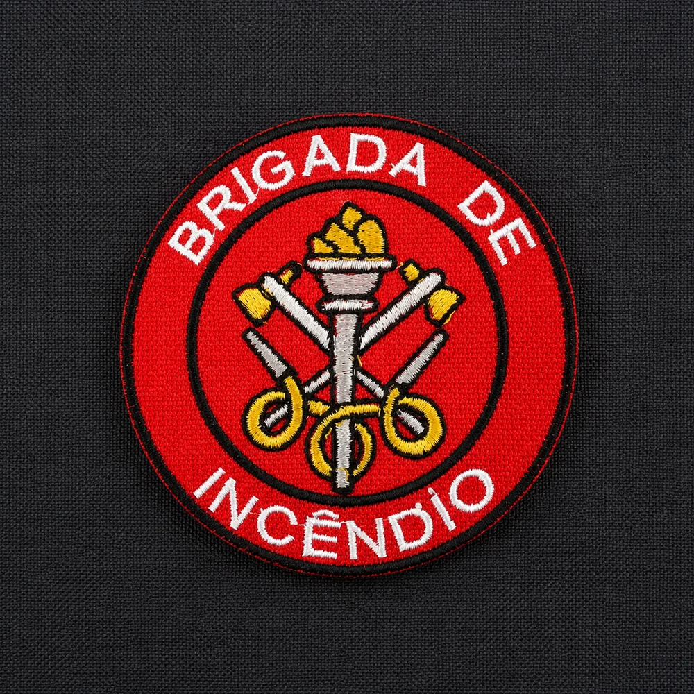 Patch Brigada de Incêndio bordado